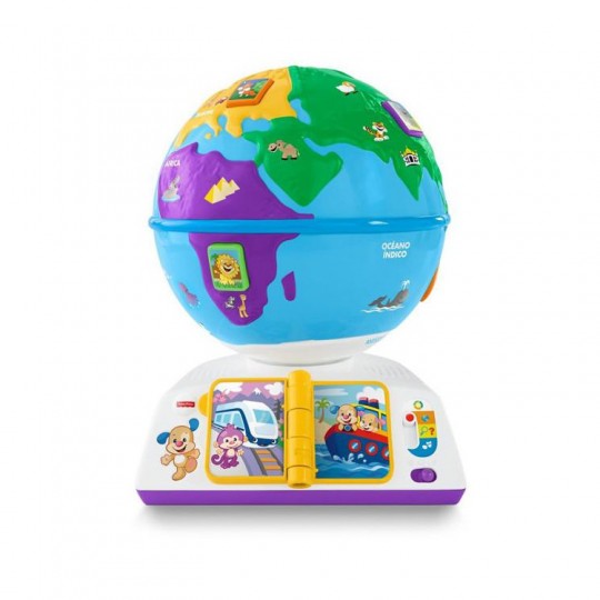 fisher price laugh and learn greetings globe