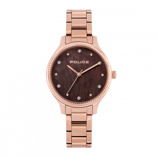 Police watch rose discount gold