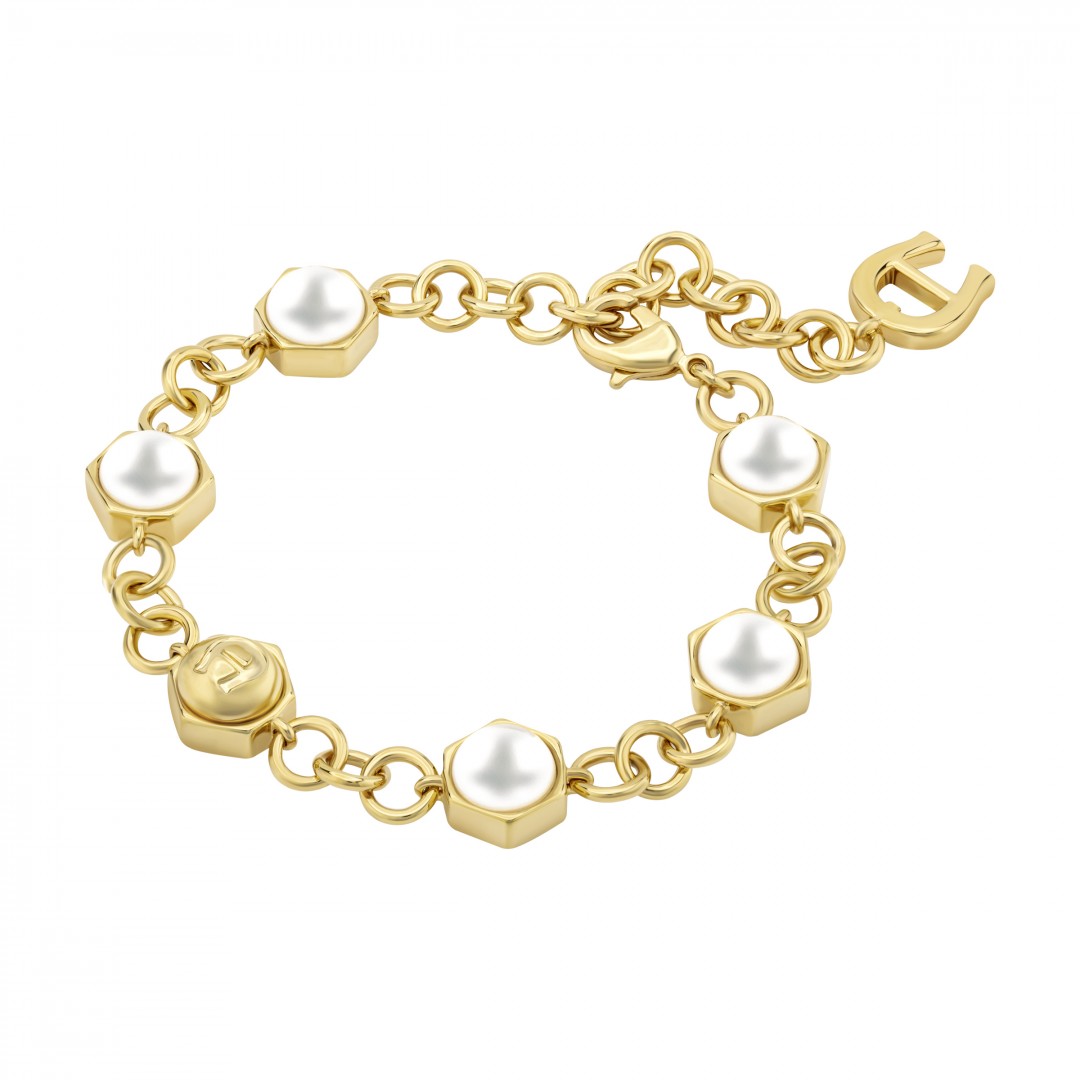 Aigner Bracelet Gld Pearl M Aj