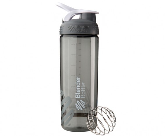 Blender Bottle Stainless Steel Shaker, Black - Laperva