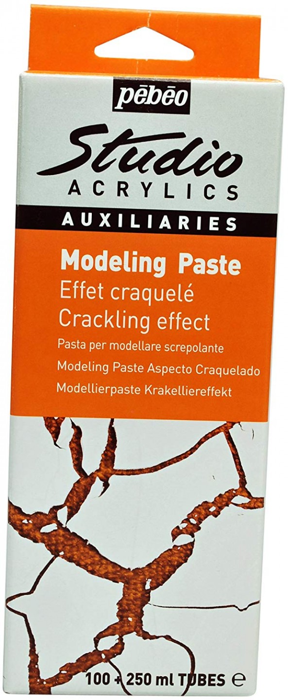 PEBEO Studio Acrylics Crackling Effect Modeling Paste